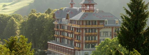 OW, ex-Kurhaus Nünalphorn erb. 1896, heute Jugendstilhotel Paxmontana, Flüeli-Ranft, Sachseln